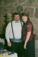 DJ Jerry Taylor with his wife Kim